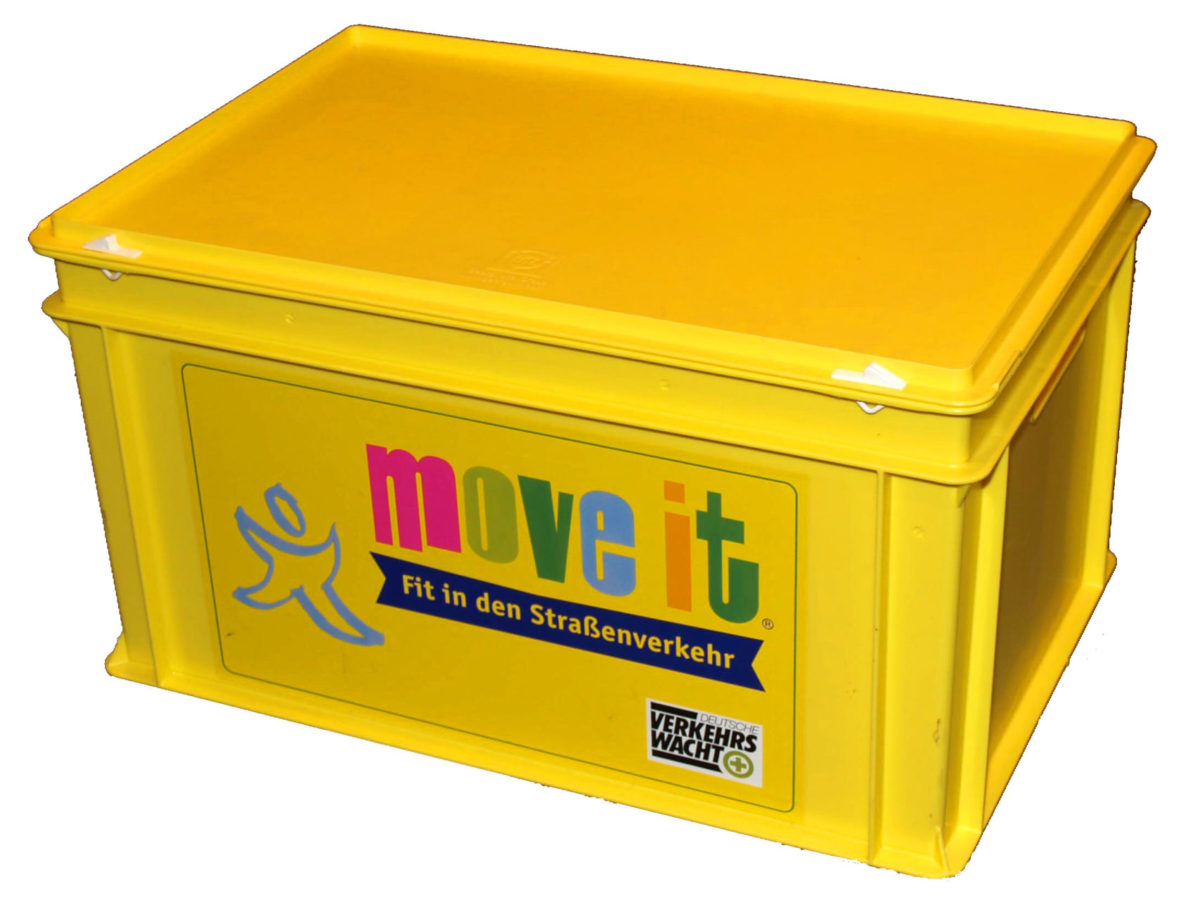 Move It Box Leer Bewegung Motorik Grundschule Kindergarten Bewegungsfoerderung Strassenverkehr Bewegungsmaterialien