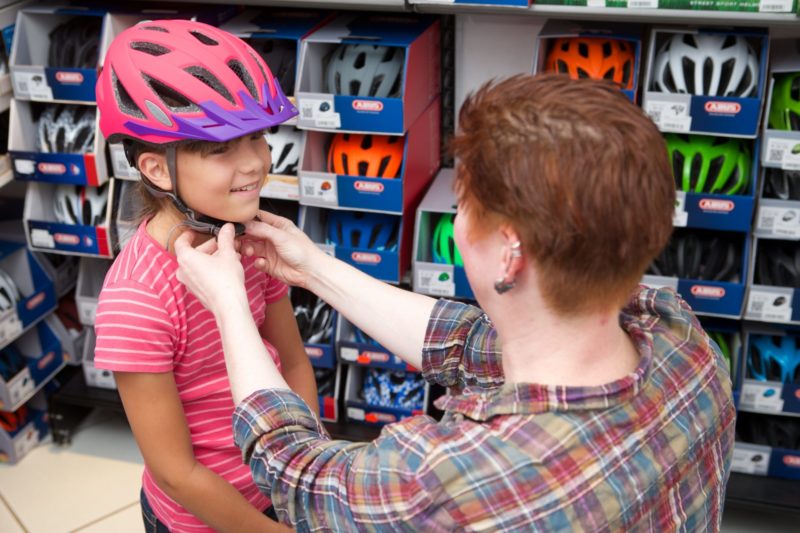 Fahrradhelm Anpassen Verkehrserziehung Kinder Fachhandel Kopfring