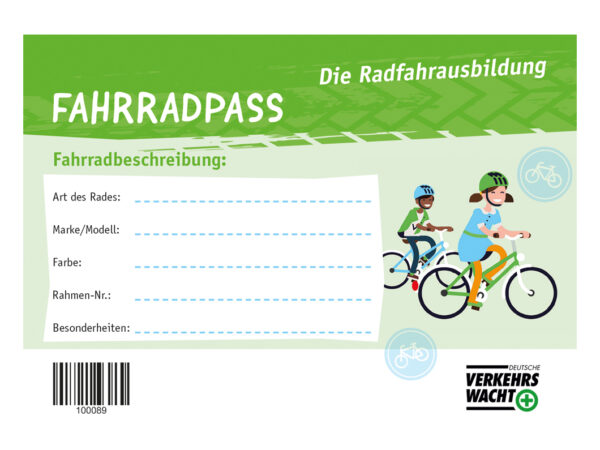 Das verkehrssichere Fahrrad Lehrtafel - VMS Verkehrswacht Medien