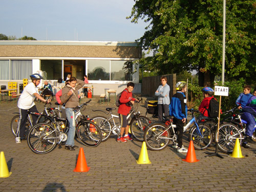 Fahrradwerkstatt Projekt Modul 7 Fahrradtour Start Sekundarstufe Verkehrserziehung Mobilitaetsbildung