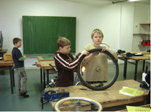 Fahrradwerkstatt Projekt Voraussetzungen Arbeit In Werkstatt Sekundarstufe Verkehrserziehung Mobilitaetsbildung