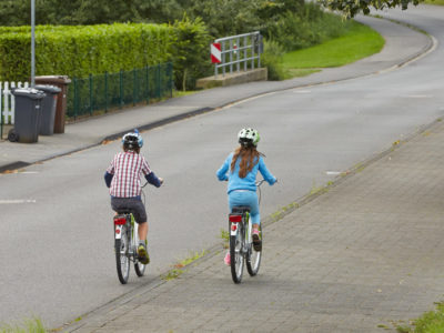Radfahren in Klasse 2