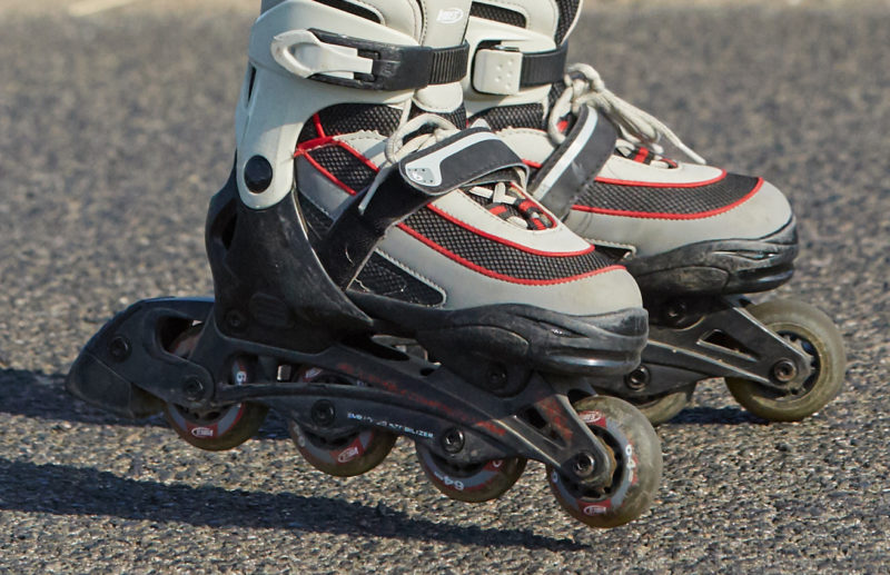Inline Skaten Ausruestung Schutzkleidung Boots Brakes Sekundarstufe Verkehrserziehung Mobilitaetsbildung