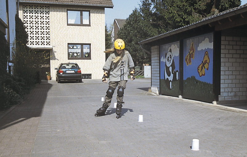 Inline Skaten Projekt Ganztag Baustein 14 Uebungsplaetze Uebungsstrecken Sekundarstufe Verkehrserziehung Mobilitaetsbildung