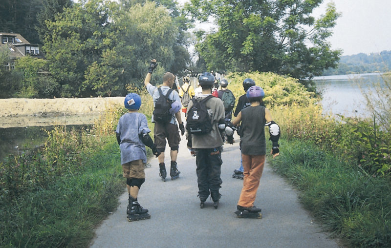 Inline Skaten Projekt Ganztag Baustein 16 Vorbereitung Skate Tour Sekundarstufe Verkehrserziehung Mobilitaetsbildung