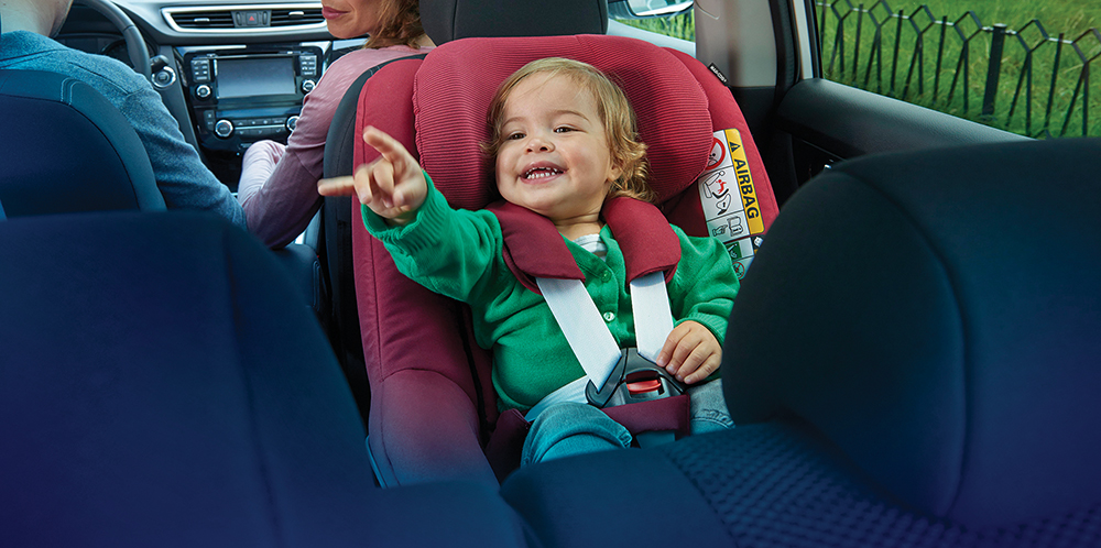 In Kanada müssen Kinder einen Sicherheitsgurt anlegen und in Autos