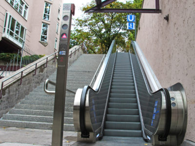 Mobil Teilhaben Rolltreppe Von Vorne