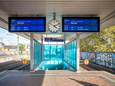 Mobil Teilhaben Verkehrserziehung Geistige Behinderung Bahn Fahren Lernen Logo Bahnsteig Ausgang Foto Rendel Freude