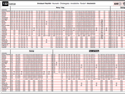 III. Der Busfahrplan