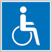 Mobil Teilhaben Verkehrserziehung Geistige Behinderung Bus Fahren Lernen Ein Und Aussteigen Symbol Rollstuhl