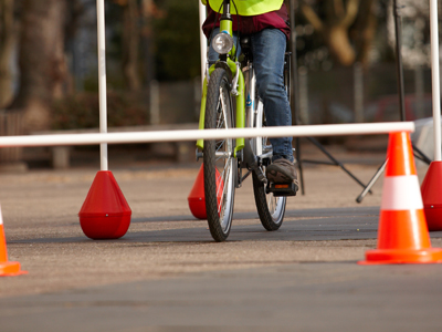 Mobil Teilhaben Verkehrserziehung Geistige Behinderung Fahrrad Zielbremsen
