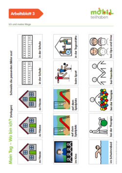 Mobil Teilhaben Verkehrserziehung Geistige Behinderung Grundlagen Ich Und Meine Wege Ab Mein Tag