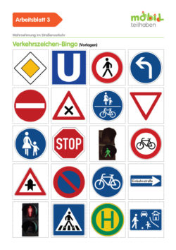 Verkehrszeichen Bingo Vms Verkehrswacht Medien Service Gmbh