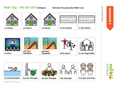 Mein Tag – Wo bin ich?