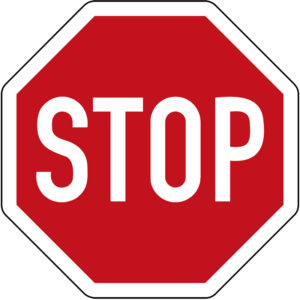 Mobil Teilhaben Verkehrszeichen Stopp
