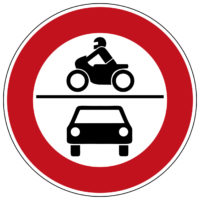 Mofakurs Verkehrszeichen 260 Verbot Fuer Kraftfahrzeuge