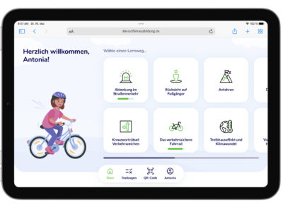 Digitale Verkehrserziehung ist die Zukunft!
