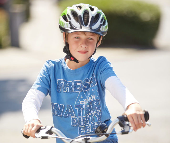 Radfahrausbildung Fahrradhelm Grundschule Klasse 4 Verkehrserziehung