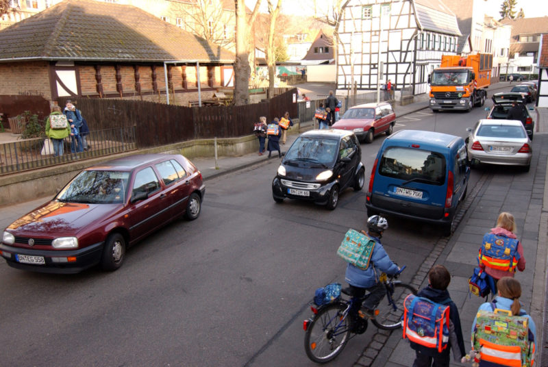 Radschulweg Neue Wege Mit Pkw Zur Schule Sekundarstufe Verkehrserziehung Mobilitaetsbildung