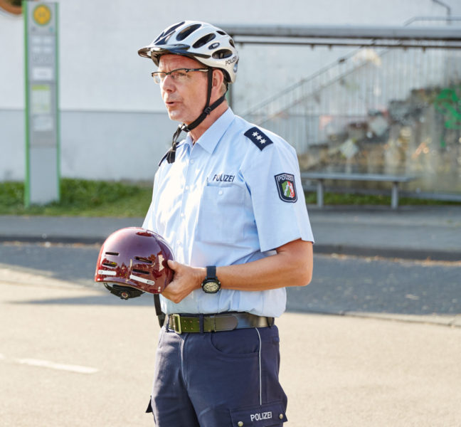 Radschulweg Neuer Schulweg Experten Polizei Sekundarstufe Verkehrserziehung Mobilitaetsbildung