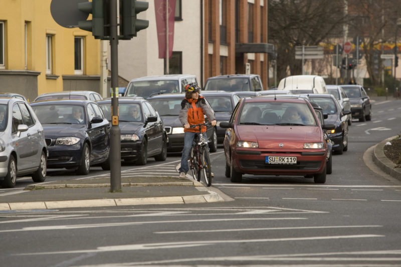 Radschulweg Radfahren Sek.1 Verkehrsmittel Gefahren Sekundarstufe Verkehrserziehung Mobilitaetsbildung