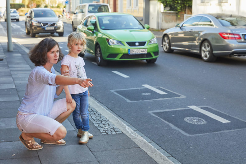 Schulweg Klasse 1 Schulwegwahl Verkehrserziehung Schulwegtraining