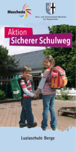 Schulweg Schulwegplan Meschede Luziaschule Berge