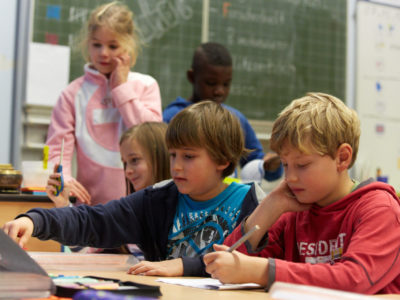 Schulweg im Unterricht