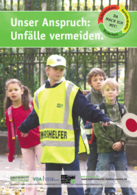 Schülerlotsen Schülerlotsenmedien Poster Verkehrshelfer