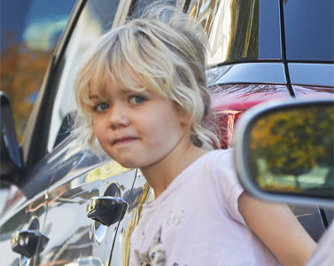 Straßenverkehr Kinder Sehen