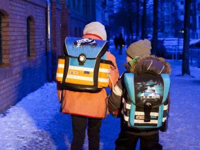 Schulranzen fördern Sicherheit